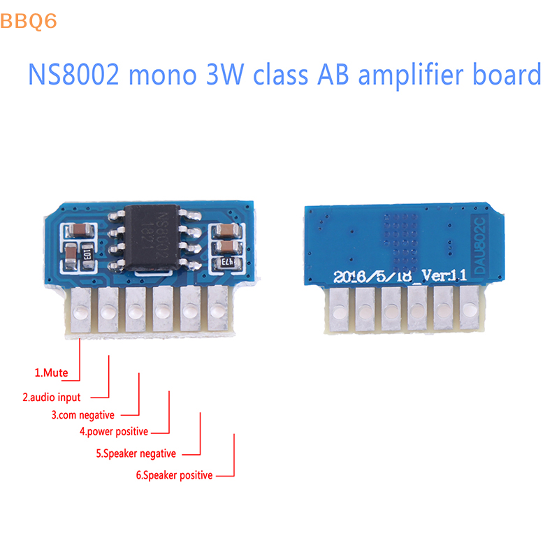 Audio Amplifier Board - 1/2/5個 DC 3V 3.7V 5V クラスAB