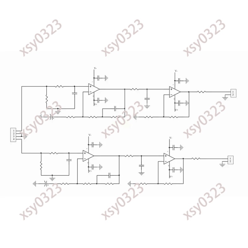 Hifi Amplifier Board - MMCF10 HiFi RIAA フォノプリアンプボード LP ターンテーブル用
