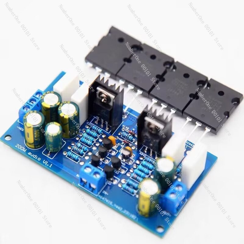 Audio Amplifier Board - アップグレードされた200WモノラルHiFiパワーアンプボード1943 5200ハイパワーオーディオアンプモジュール家庭用