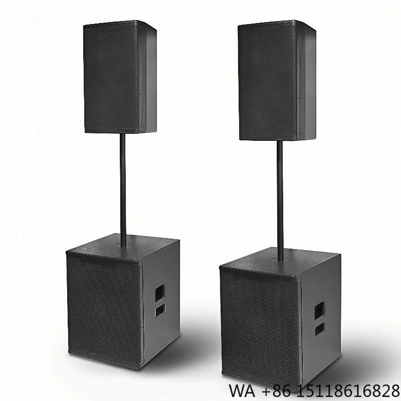 Subwoofer - アクティブスピーカー12インチバーサウンドシステム15インチサブウーファープロフェッショナルKTVセット（DSPアンプ搭載、保証なし）