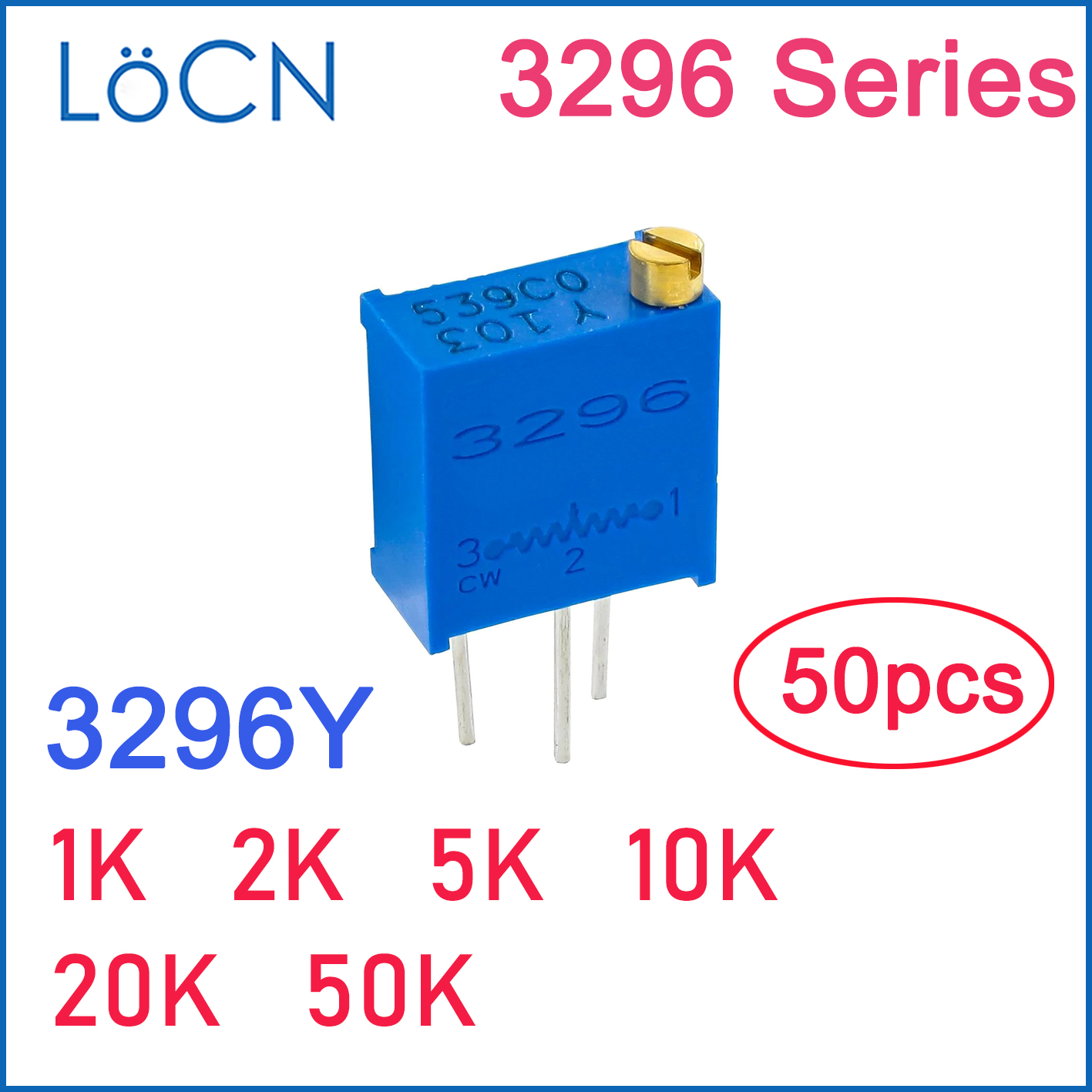 Potentiometer 10K - 3296Y 1 18k 2 18k 5