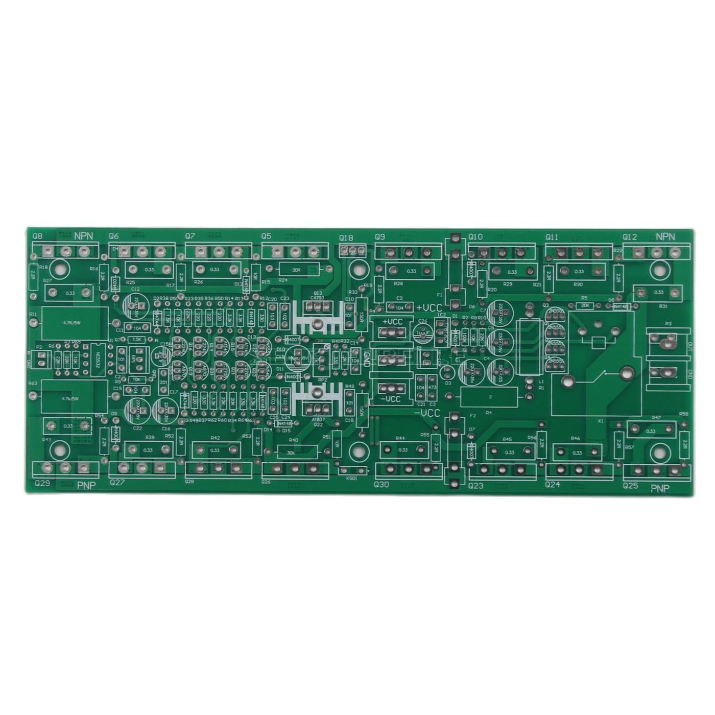 Audio Amplifier Board - プロのオーディオアンプボード,高出力,1000W,PCB