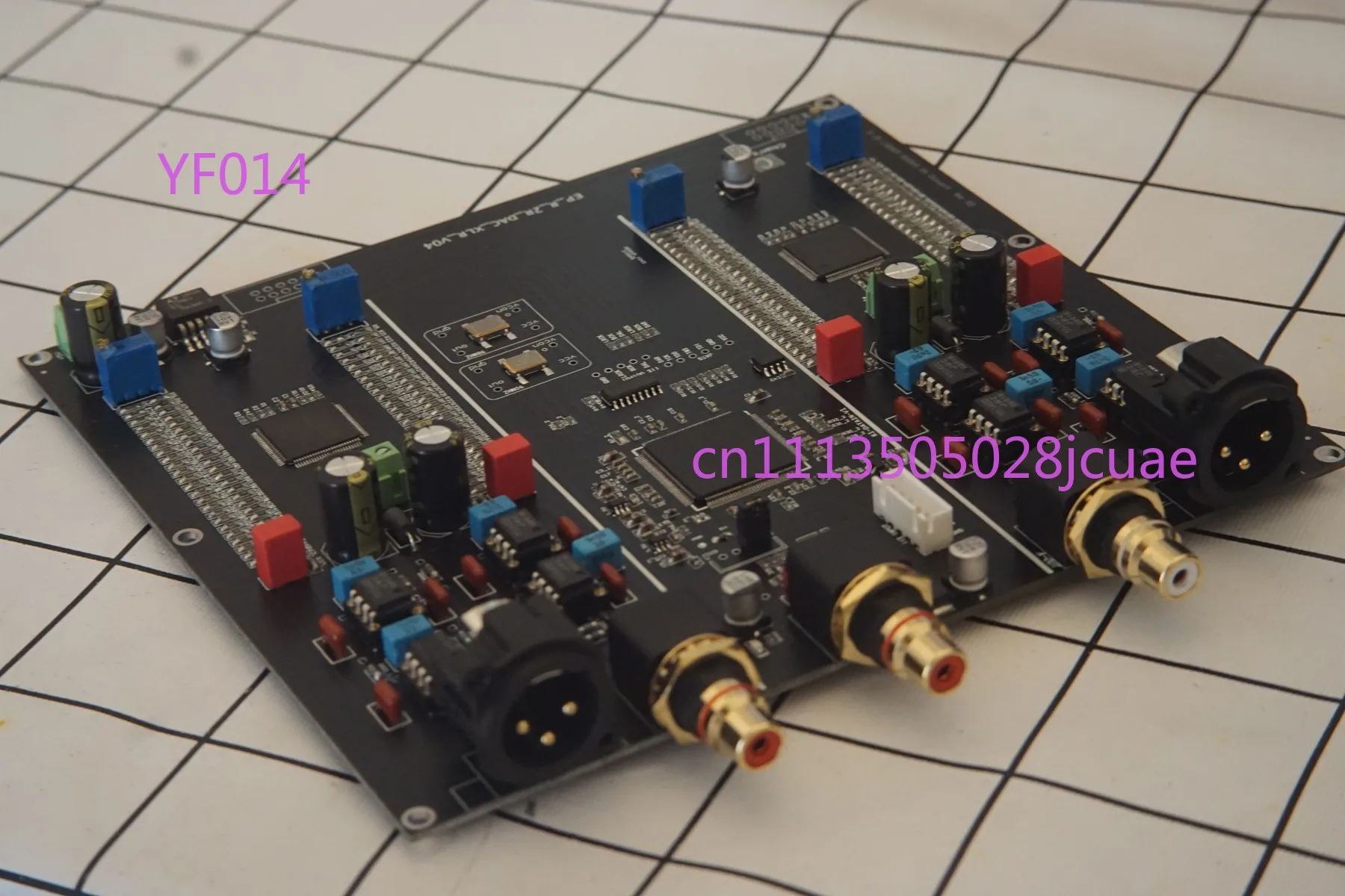 Dac Board - 24ビットR2RラダーダACデコーダーボードデジタルHIFIオーディオモジュール - 低歪み高精度FPGAベース