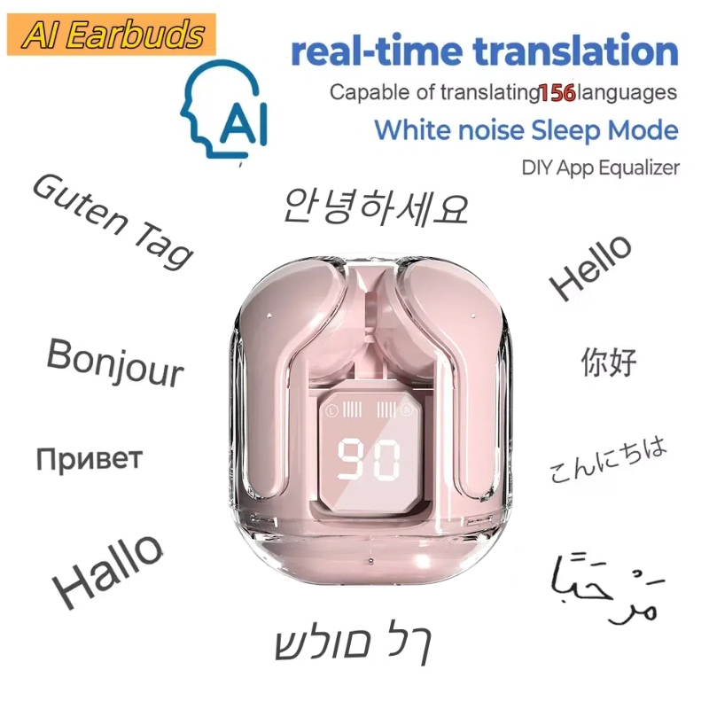 Full Range Speaker - AI翻訳 Bluetoothイヤホン マジックアプリ 156言語対応 リアルタイム翻訳機 会議要約