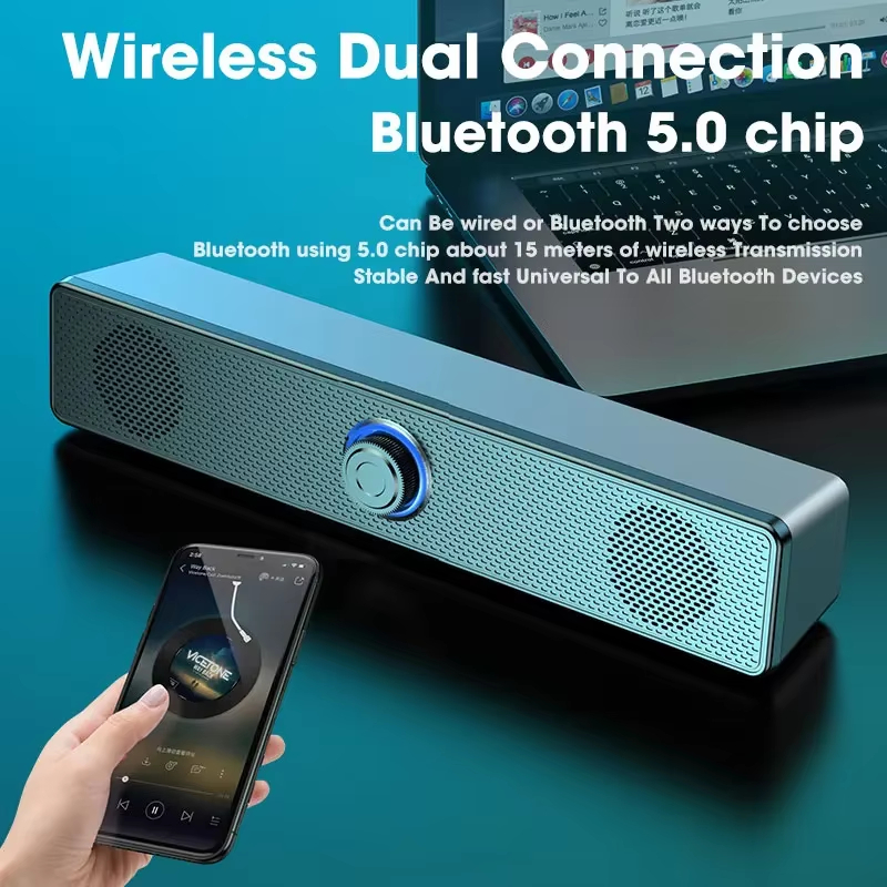 Speaker Driver - Bluetooth 5.0 4D サラウンド サウンドバー 有線ワイヤレス