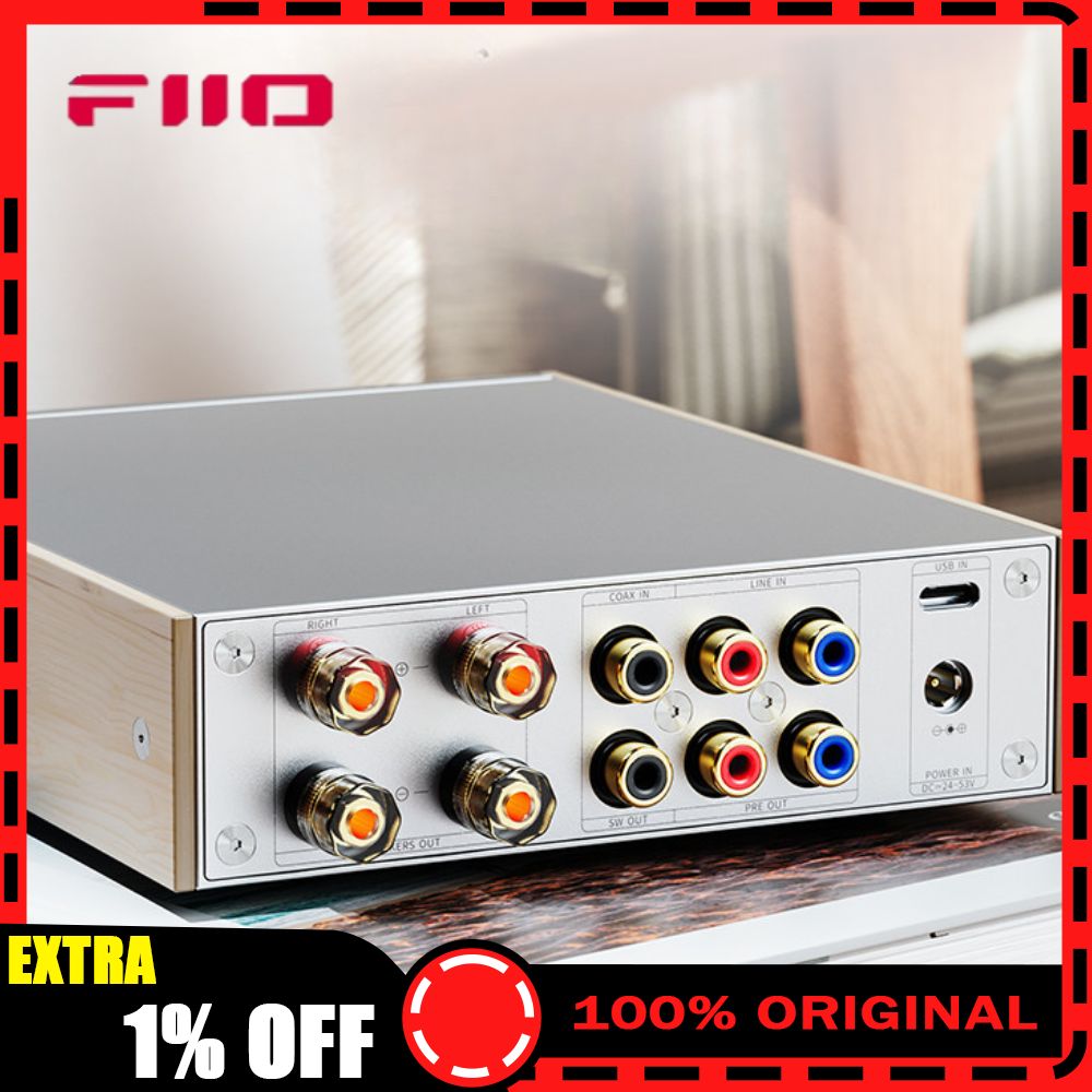 Sbc Audio Amplifier - FiiO LEVEL1 アンプ高品位オーディオパワー Bluetooth6.0 SBC/LDAC 家庭用