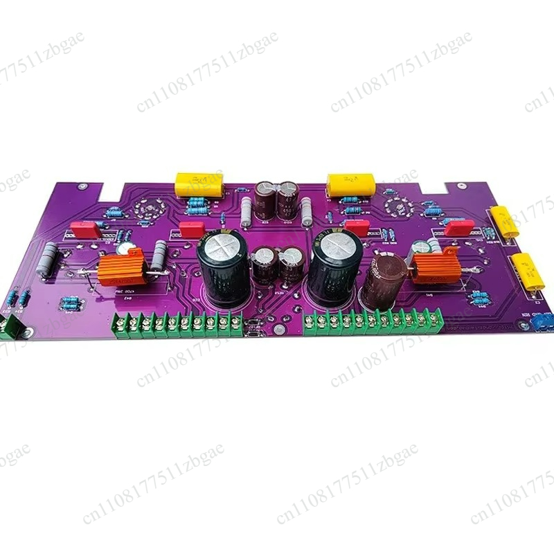 Audio Amplifier Board - 6U8、6F2、EL34、KT88真空管を使用したアンプのPCB基板、30W×2のハイファイオーディオアンプ回路基板。