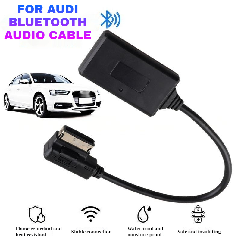 Mdi Cable - MMI Bluetoothオーディオ5.0 AUXミュージックHDメディアプレーヤー用AUX to Bluetooth変換アダプター（アウディ、VW、AMI、MMI、MDIミュージックインターフェース対応）
