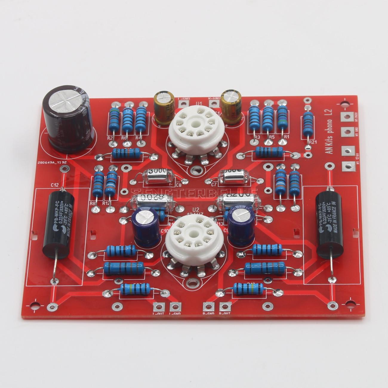 Audio Amplifier Board - A38 DIY ステレオ 12AX7 + 12AU7