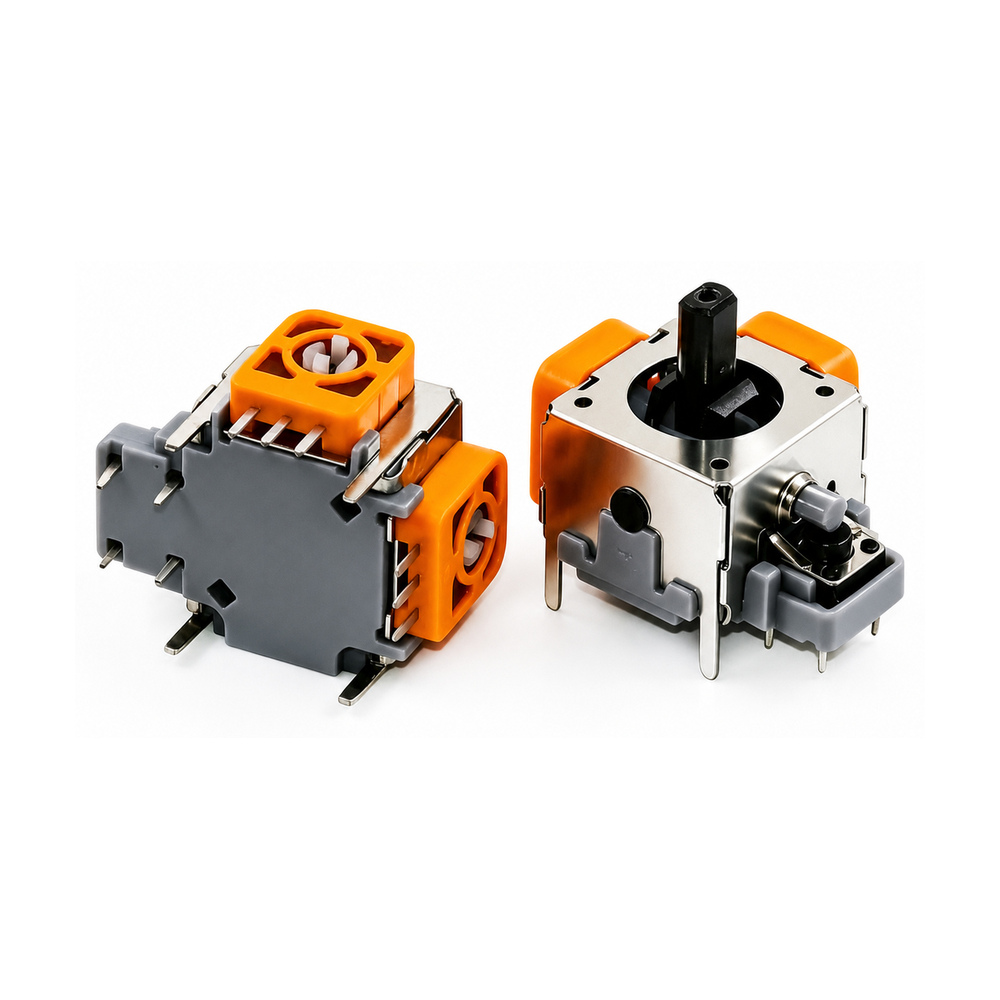 Potentiometer 10K - 大型3Dジョイスティックポテンショメーター、360度 ° 自動センタリング、5K / 10K、ゲームコントローラー、ドローンRC送信機用