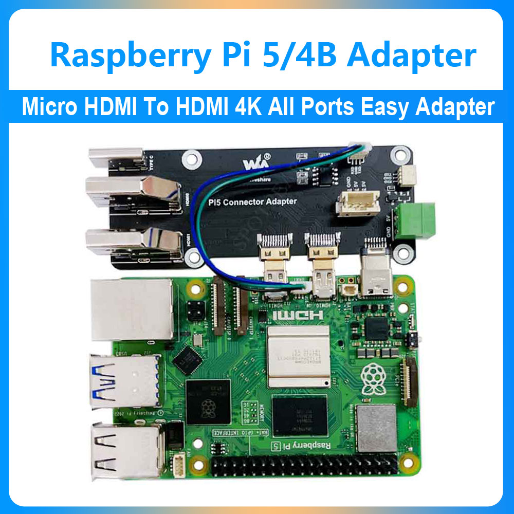 Mdi Cable - Raspberry Pi 5/4B マイクロHDMI - HDMI