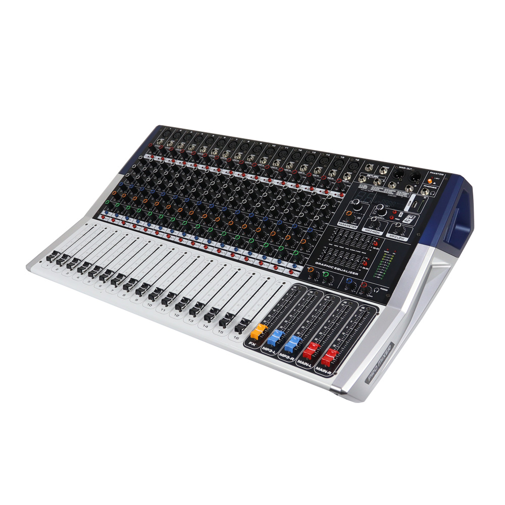 プロ仕様の350W、16チャンネル対応、金属製オーディオミキ - Audio Interface のレビューと価格