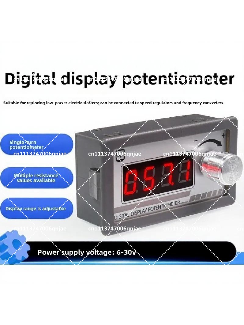 デジタルディスプレイポテンショメータ 1K 2K 5K 10 - Potentiometer 10K のレビューと価格