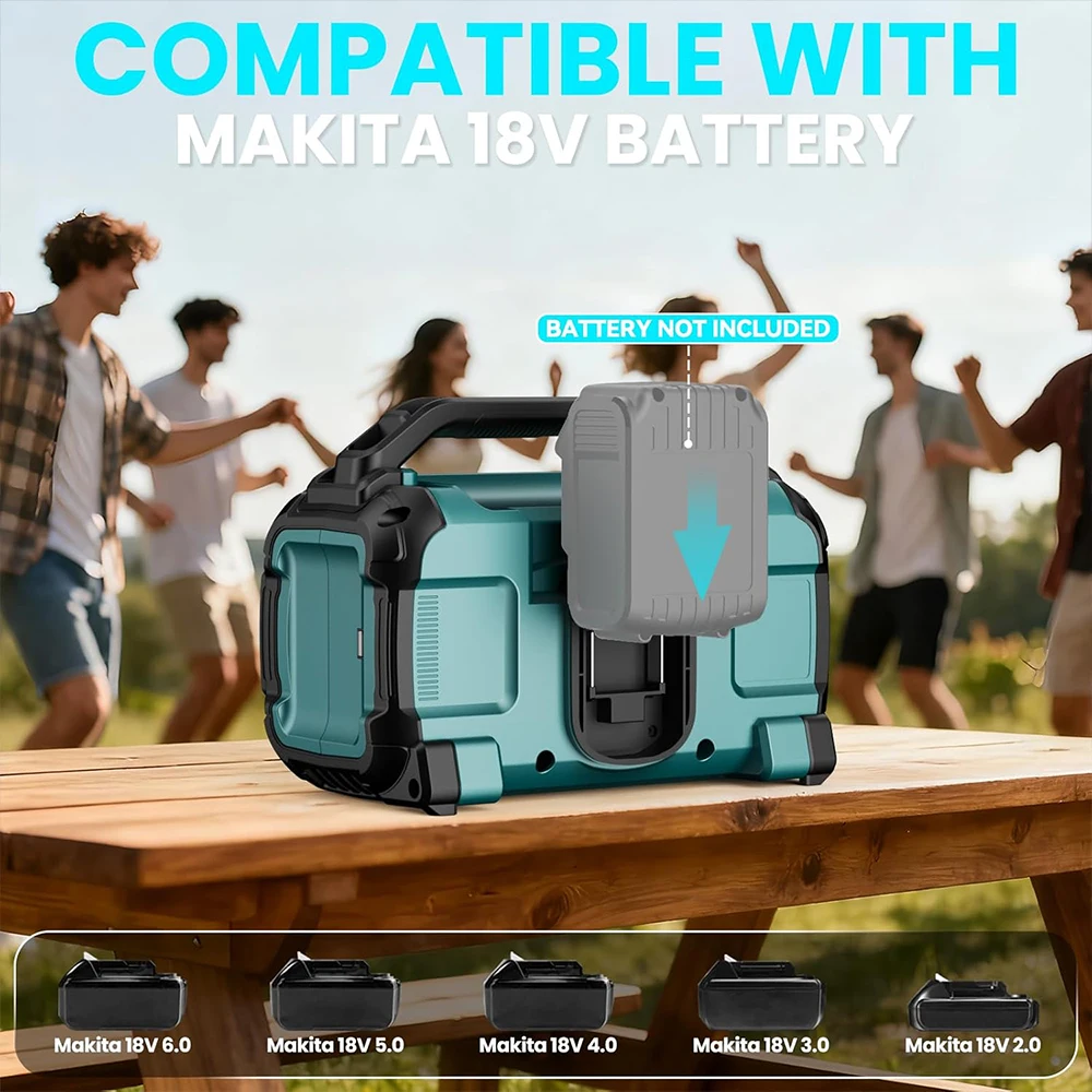 マキタ 3D 屋外チャンネルサブウーファーコードレス Blu - Speaker Driver のレビューと価格