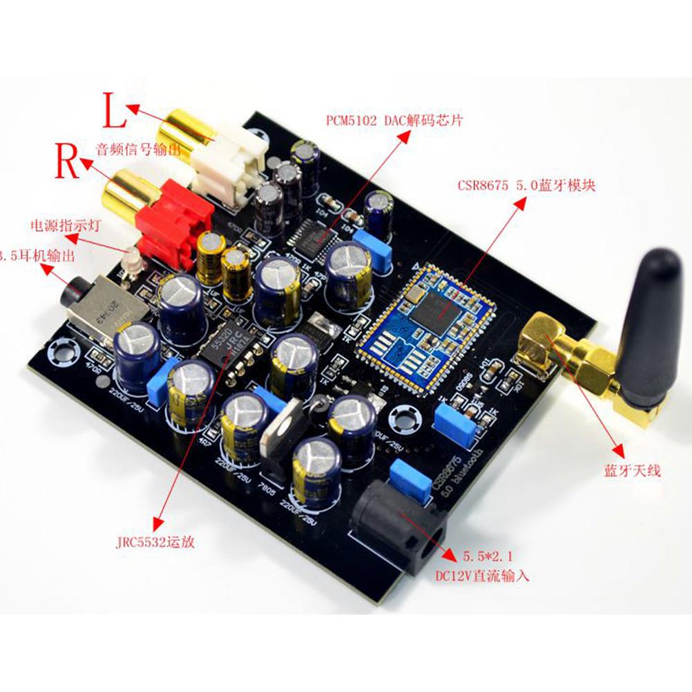 Bluetoothカード,csr8675,pcm5102,j - Pcm5102 のレビューと価格
