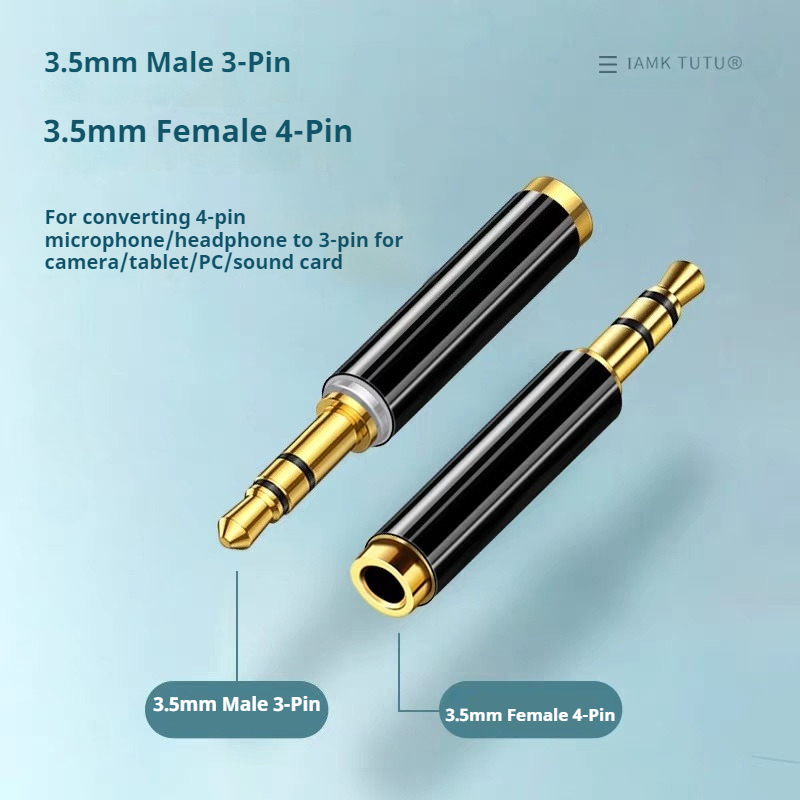 金メッキ3.5mm 3極TRSオスプラグから3.5mmジャッ - Trs Cable のレビューと価格
