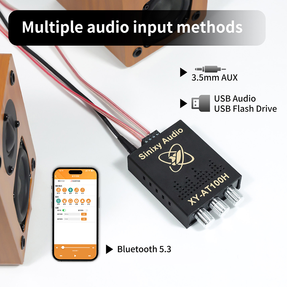 Sinixy Audio XY AT100H TWSステレオ - Sbc Audio Amplifier のレビューと価格