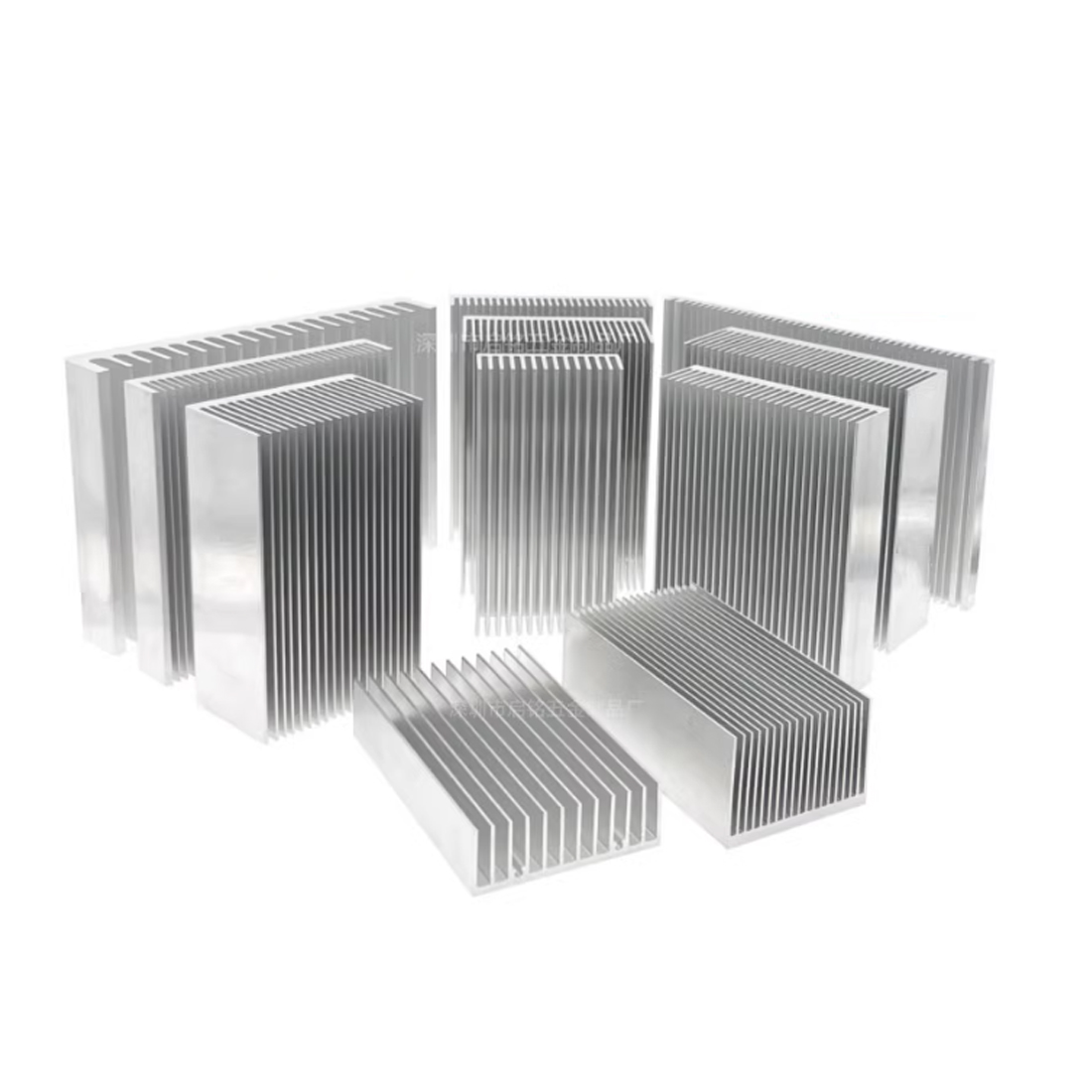 DIY クーラー アルミ製ヒートシンク グリル形状 ラジエー - Heatsink Aluminum のレビューと価格