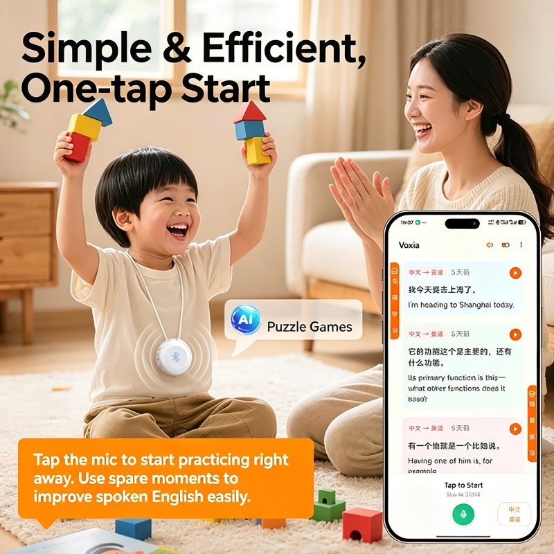 インテリジェントウェアラブル翻訳機 165言語対応 ​ ​  - Full Range Speaker のレビューと価格
