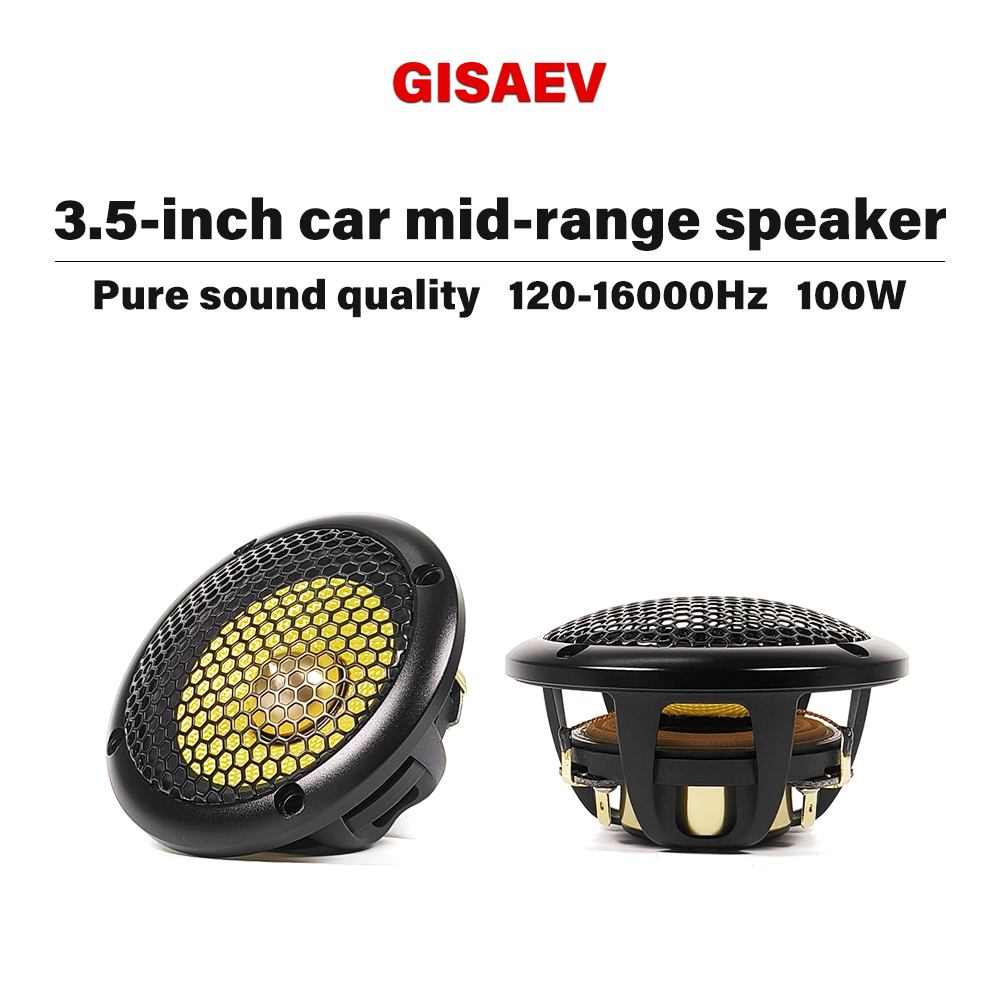 2個入り 3.5インチ バレットガイドドミッドレンジスピーカ - Speaker Driver のレビューと価格