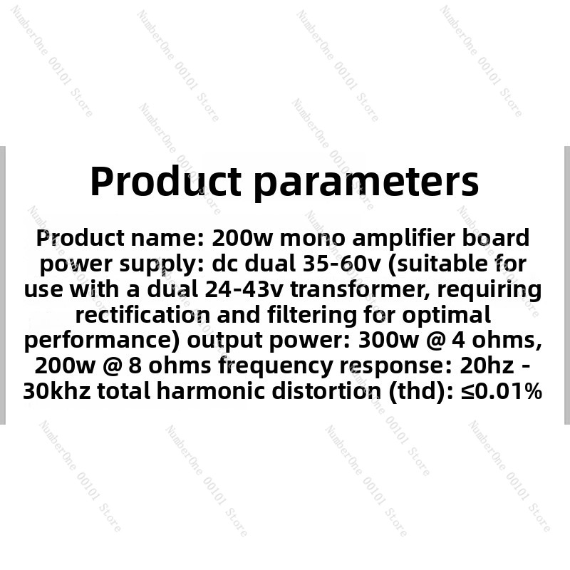 アップグレードされた200WモノラルHiFiパワーアンプボー - Audio Amplifier Board のレビューと価格
