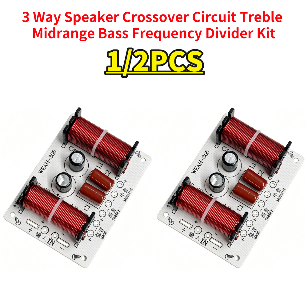 150W 3 ウェイオーディオスピーカークロスオーバー高音域 - Speaker Crossover のレビューと価格