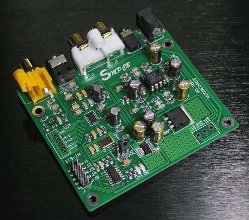 ES9038 Q2M DAC DSD デコーダ ボードは I - Dac Board のレビューと価格