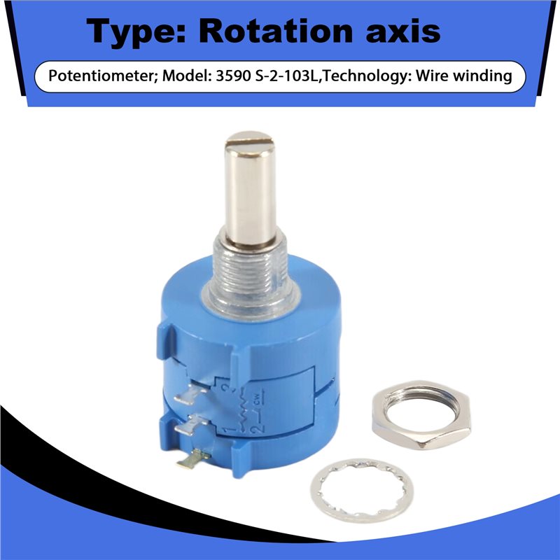 M01K 3590S-2-103L 10K オーム 10 タ - Potentiometer 10K のレビューと価格
