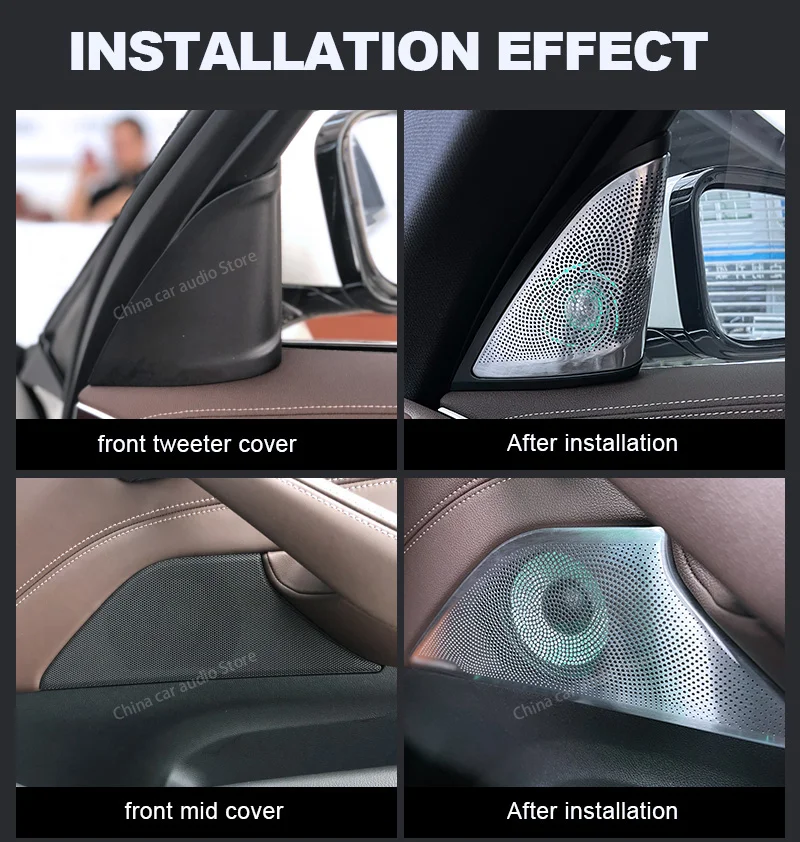LEDカースピーカーツイーターカバー BMW G30用 ミッ - Tweeter のレビューと価格