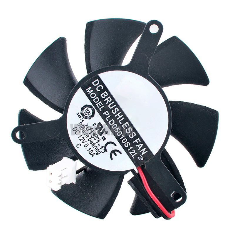 直径 47 ミリメートル DC12V 0.10A PLD05 - Heatsink Aluminum のレビューと価格