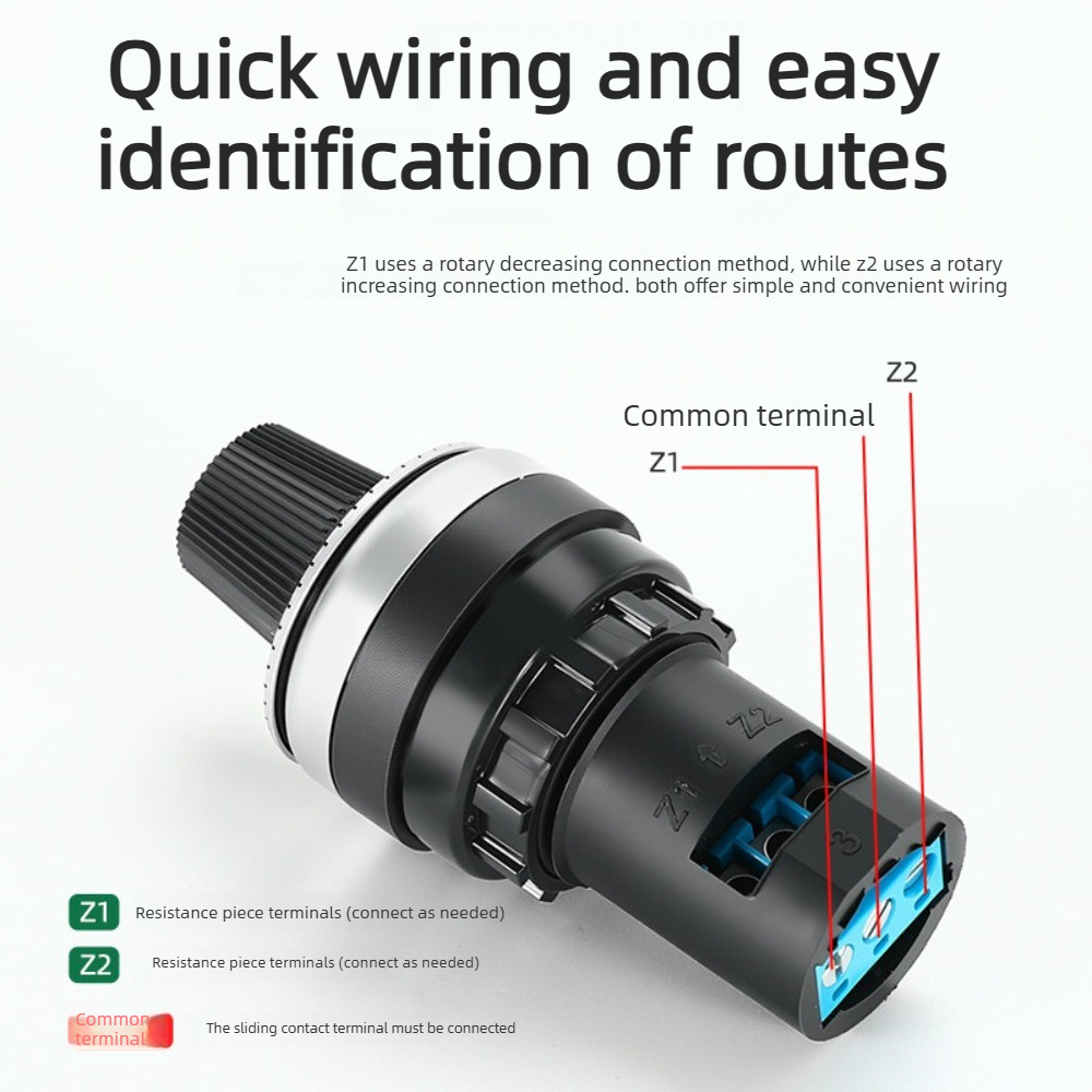 22mm ポテンショメータノブスイッチ LA155DWQ-2 - Potentiometer 10K のレビューと価格