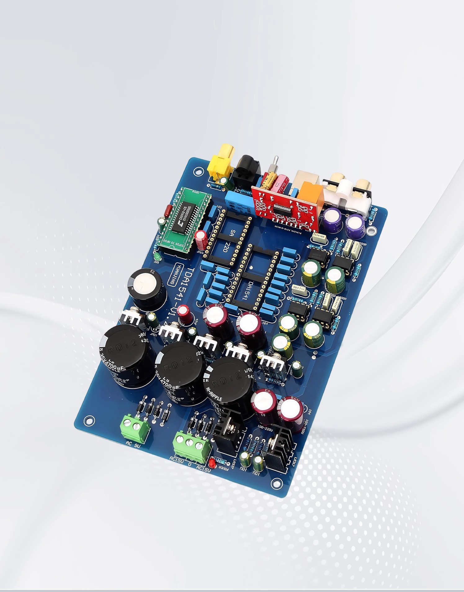 組み立てられた HiFi CS8412+ NE5534 TD - Dac Board のレビューと価格