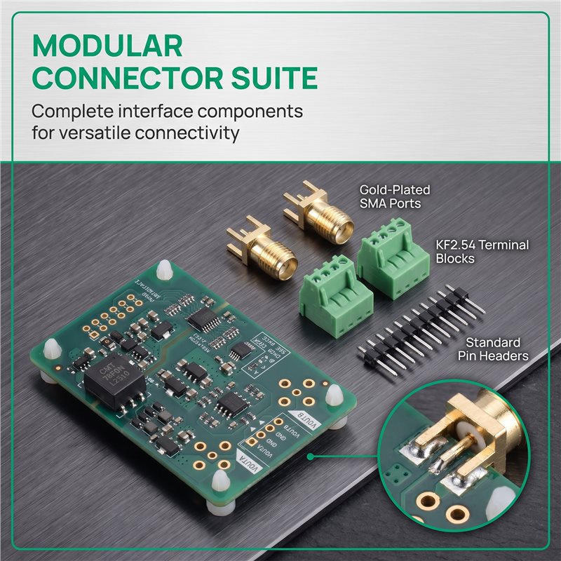 DAC8563 16ビット絶縁型デュアルチャンネルDACモジ - Dac Board のレビューと価格