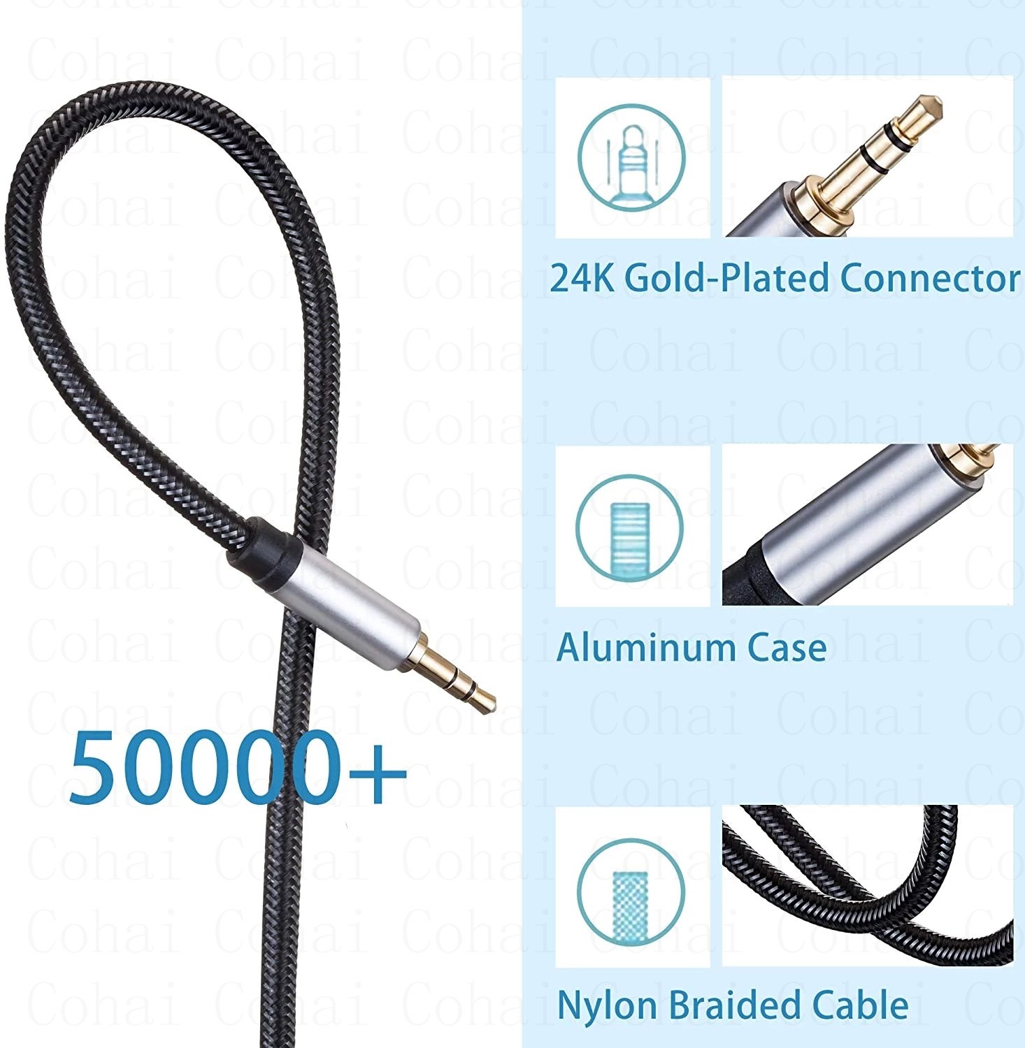 3.5 ミリメートルジャックオーディオケーブルジャック 3. - Audio Jumper Wire のレビューと価格