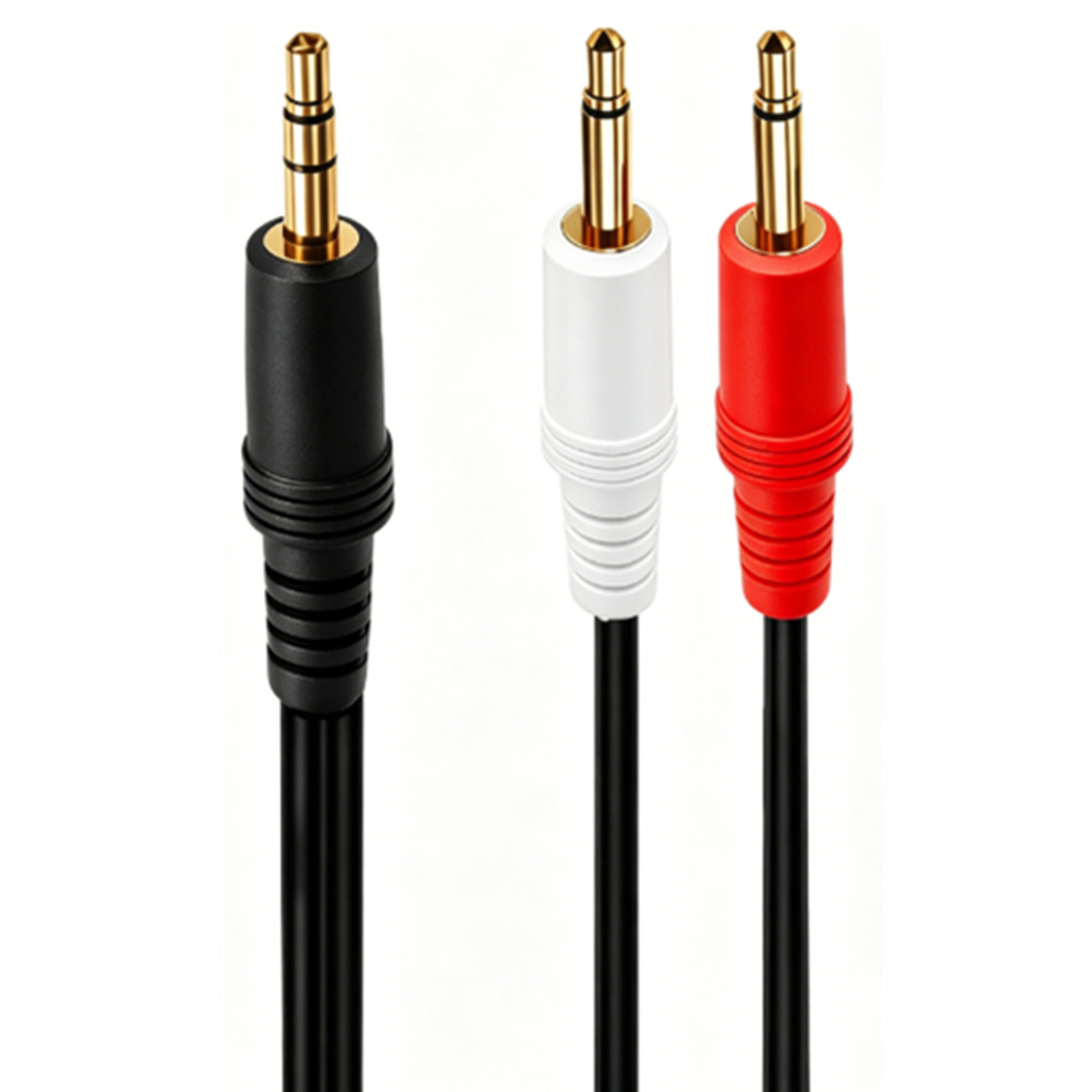 3.5mm TRSステレオオス-デュアル3.5mm TSモノ - Trs Cable のレビューと価格