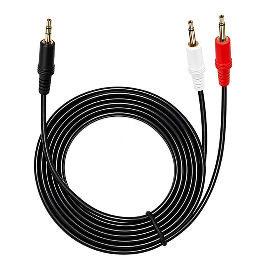 3.5mm TRSステレオオス-デュアル3.5mm TSモノ - Trs Cable のレビューと価格