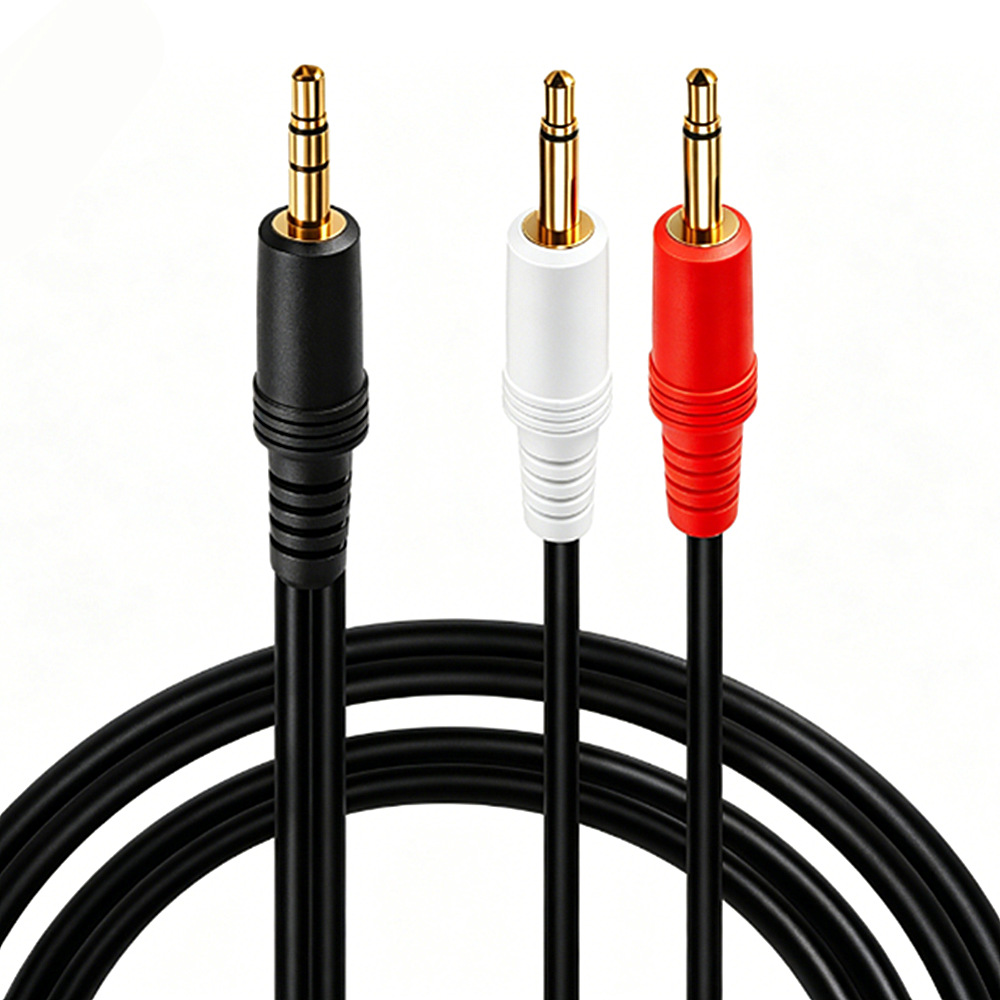 3.5mm TRSステレオオス-デュアル3.5mm TSモノ - Trs Cable のレビューと価格