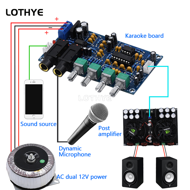 PT2399 マイクアンプボードカラオケ残響ボードカラオケ  - Volume Control Board のレビューと価格