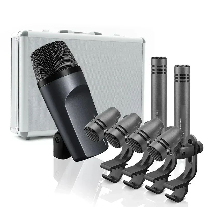 在庫あり E600 ドラムマイクキット カーディオイド楽器用 - Condenser Microphone Kit のレビューと価格