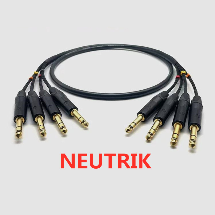 1メートル11 NEUTRIK 6.35mm TRSバランス - Trs Cable のレビューと価格
