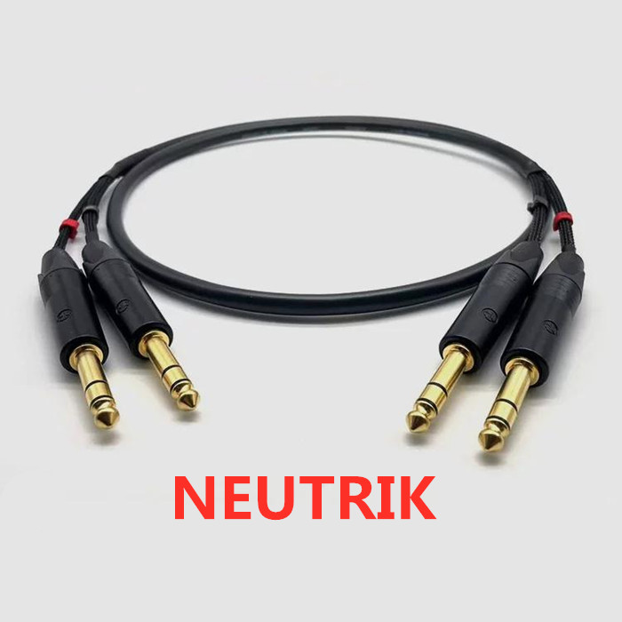 1メートル11 NEUTRIK 6.35mm TRSバランス - Trs Cable のレビューと価格