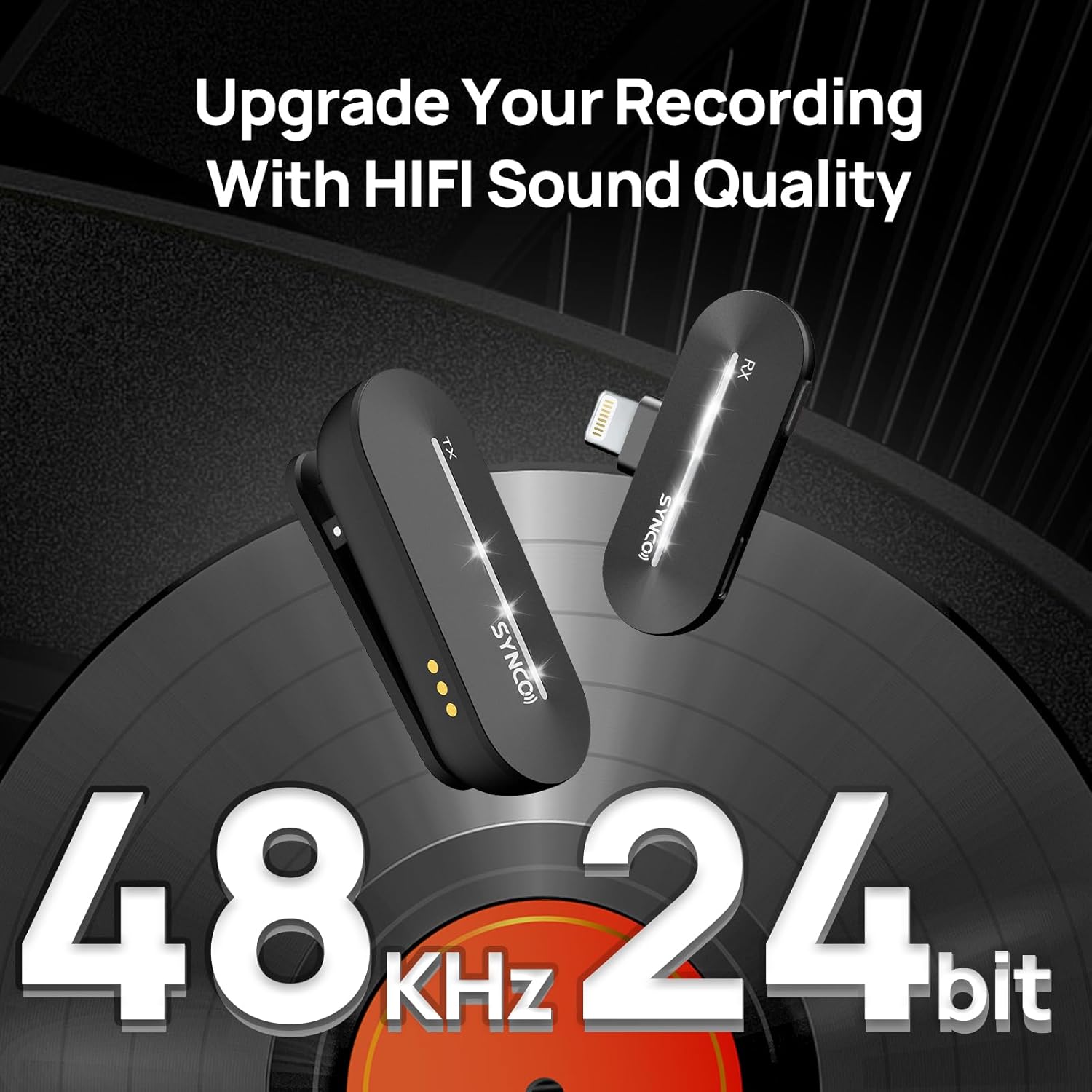 SYNCO ワイヤレスラベリアマイク P1SL 2.4GHz - Condenser Microphone Kit のレビューと価格