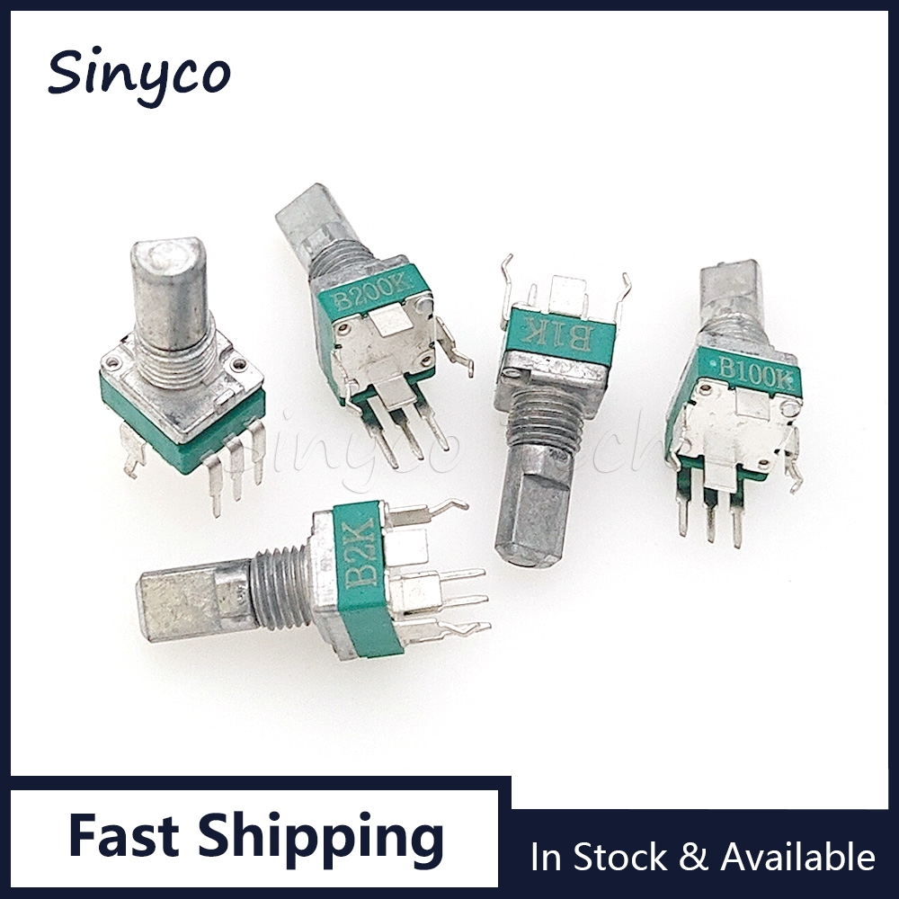 5 個の RK097 タイプシングル垂直 3 ピン B1K  - Potentiometer 10K のレビューと価格