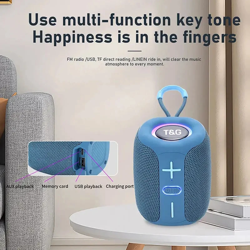 ポータブルBluetoothスピーカー、サウンドボックス、ワ - Sbc Audio Amplifier のレビューと価格