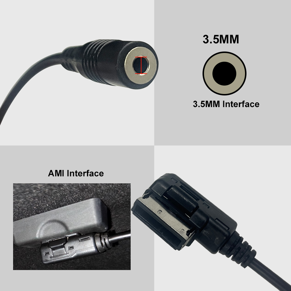 メディアステレオオーディオアダプターケーブル,補助,3.5m - Mdi Cable のレビューと価格