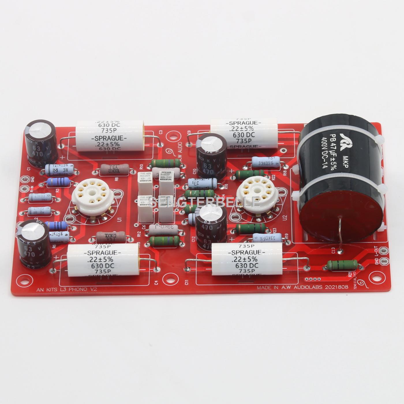 HiFi チューブ RIAA MM L3 フォノアンプボード - Hifi Amplifier Board のレビューと価格