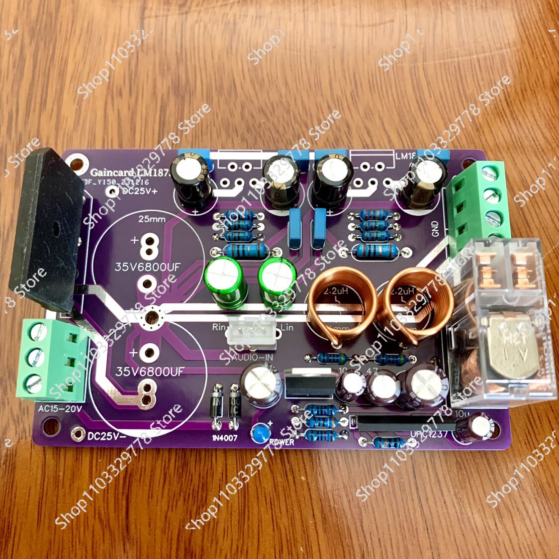 新しい改良版GCバージョンフィーバーパワーアンプボード2.0 - Hifi Amplifier Board のレビューと価格