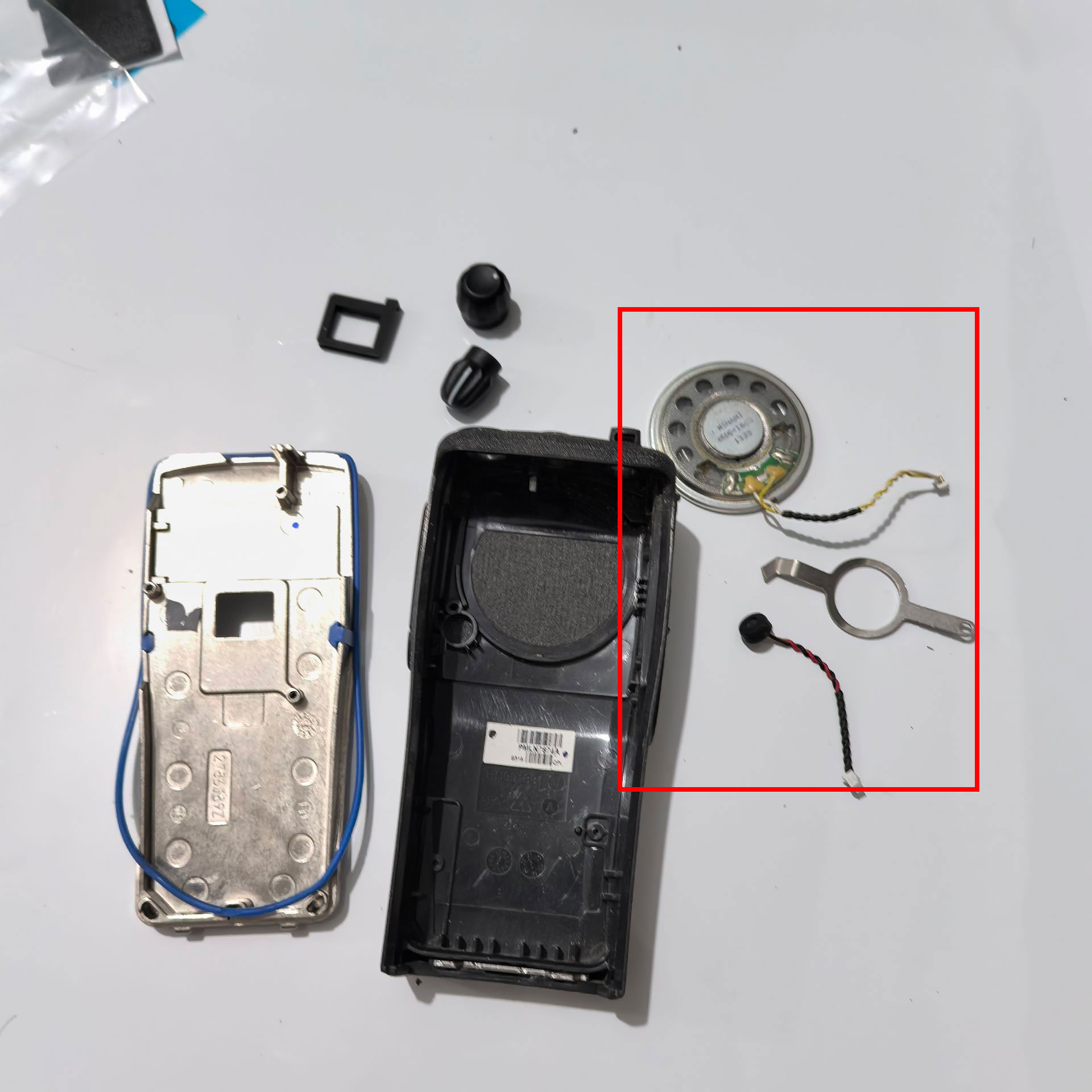 トランシーバーシェル交換用スピーカー付き Motorola  - Speaker Enclosure のレビューと価格