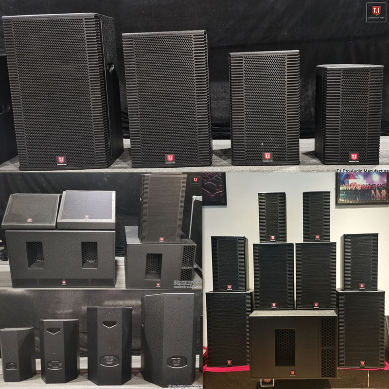 デュアル15インチ2ウェイフルレンジステージスピーカー、高出 - Full Range Speaker のレビューと価格