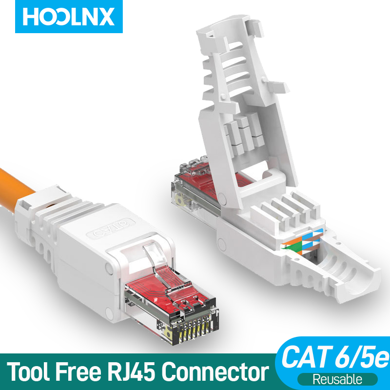 Hoonx-アクセサリ付きの再利用可能な圧着工具,圧着なしの - Rj45 Jack のレビューと価格